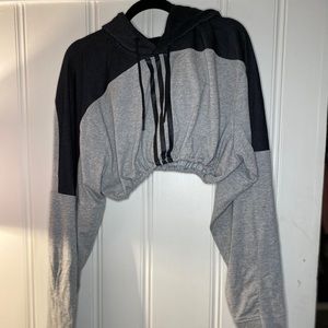 Cropped Adidas Hoodie
